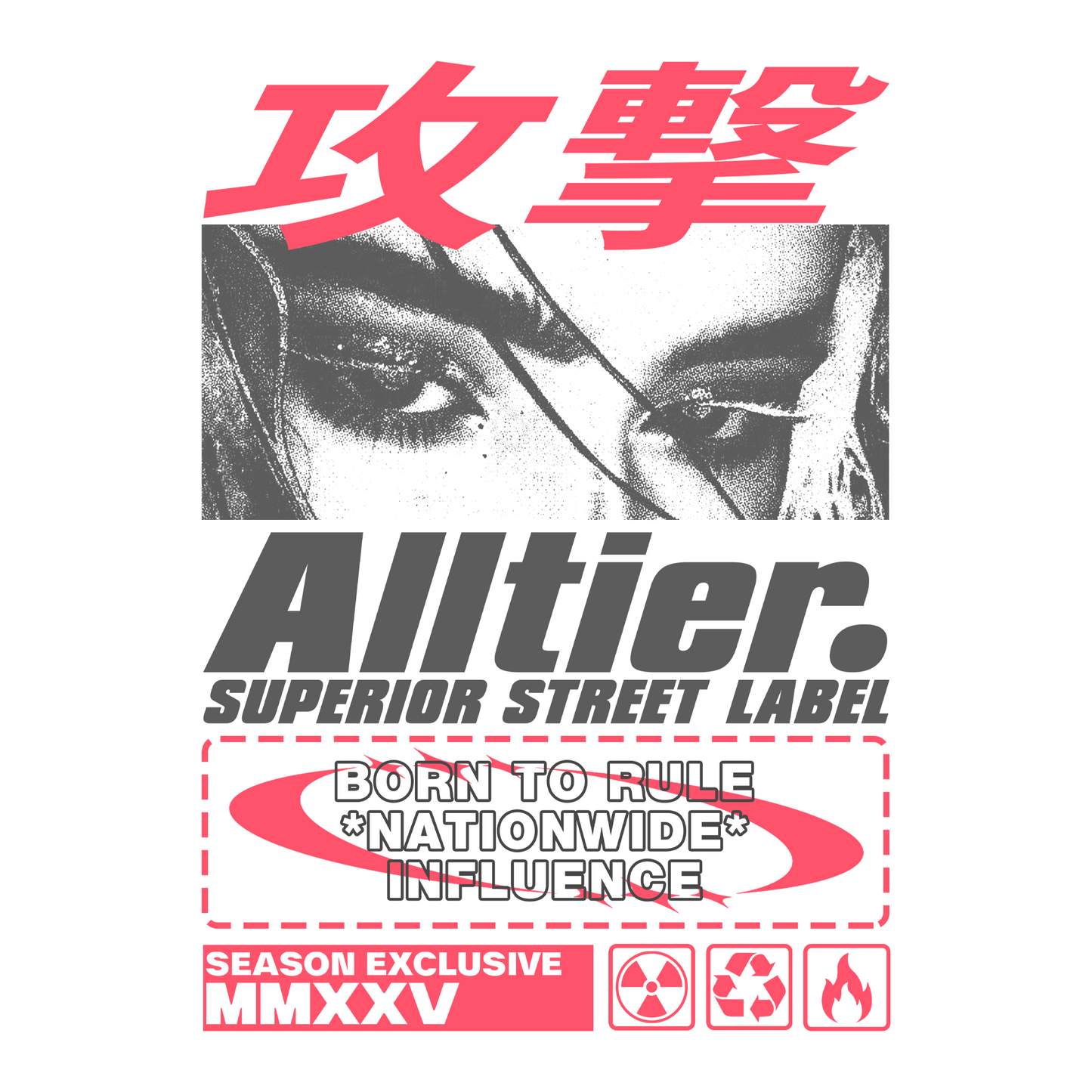 ATTACK Japanese Tee